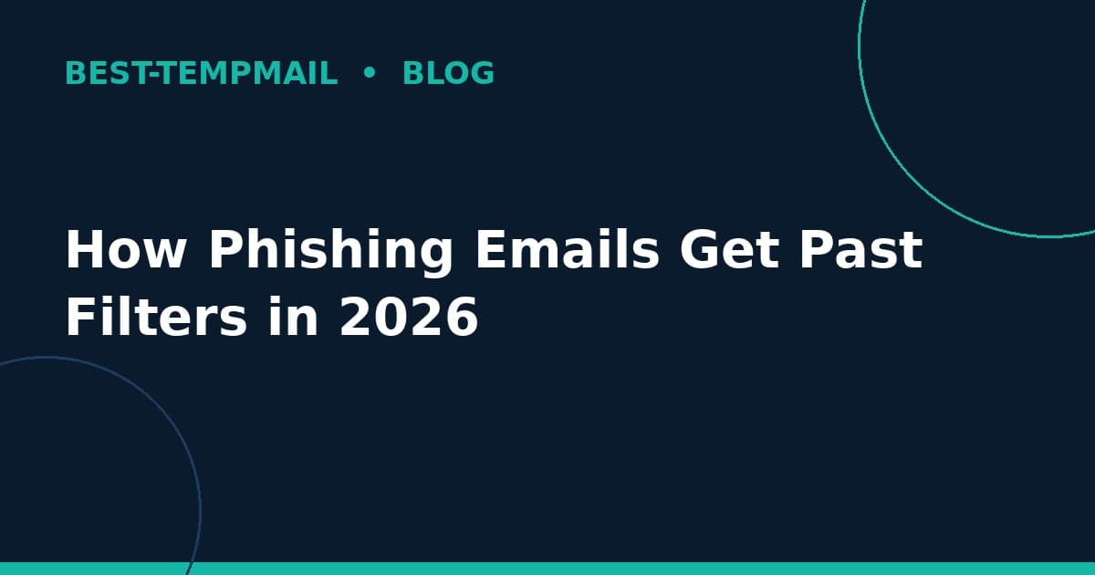 How Phishing Emails Get Past Filters in 2026